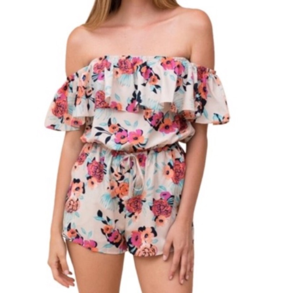 Yumi Kim Off The Shoulder Romper